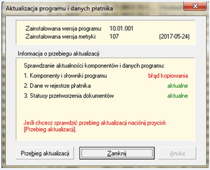zrzut z Płatnika