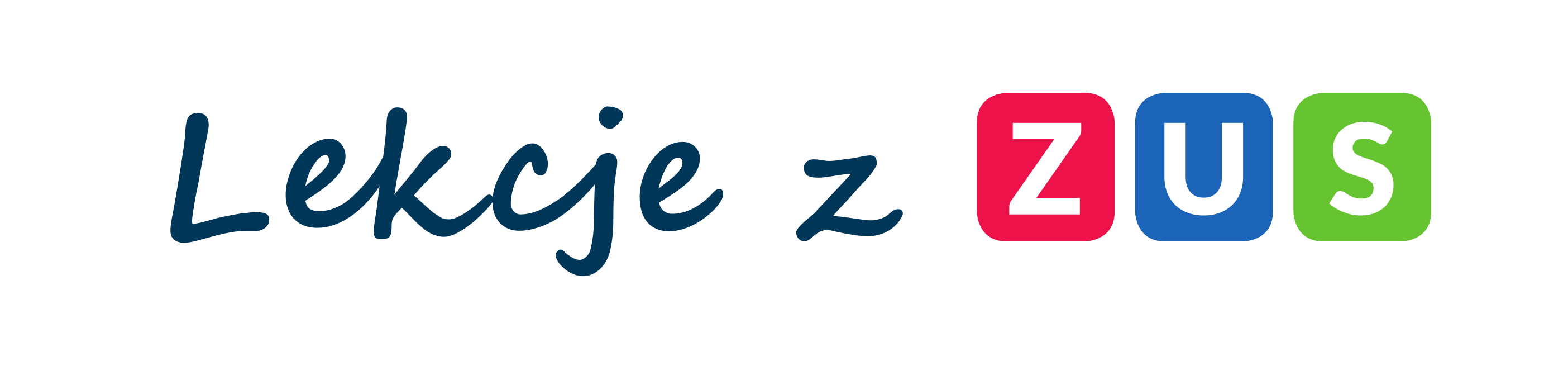 logo projektu Lekcje z ZUS