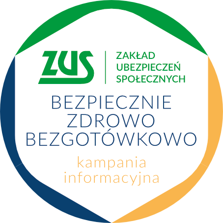 logo kampanii bezpieczenie, zdrowo, bezgotówkowo
