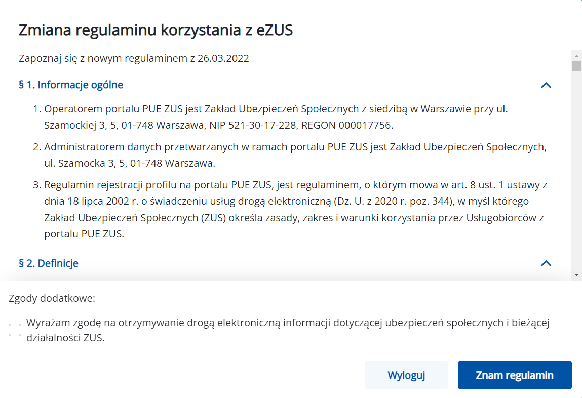 ezus_regulamin_log