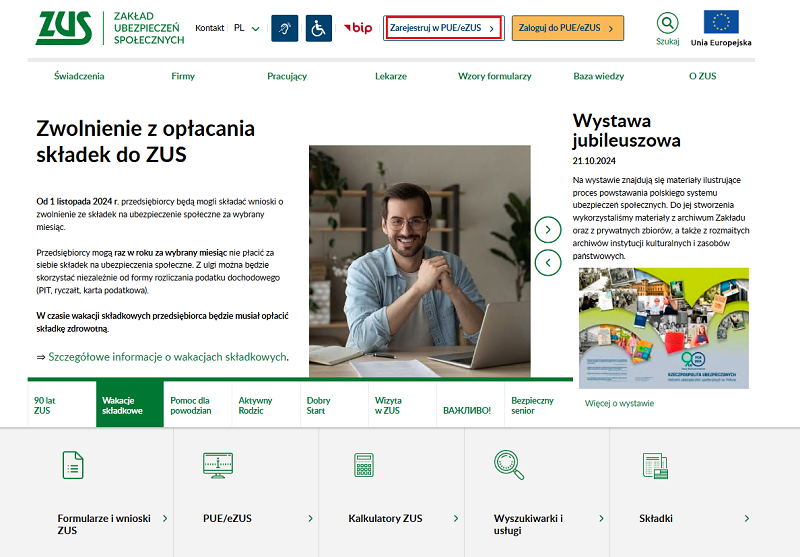 rejestracja_ZUS_strona_glowna